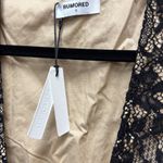 Rumored Fools Rush In Dress Black Photo 2