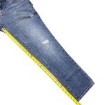 Pilcro and the Letterpress Pilcro Anthropologie Women's Hyphen Distressed Straight Jeans Size 29 Mid-Rise Photo 9
