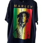 ZION Rootswear Unisex “Marley” Graphic Cotton Short Sleeves SZ XL Black Photo 0
