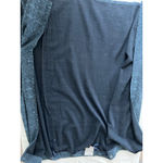 Dude U.S.A. Skirt size medium gray pinstripe long maxi fall skirt VTG Y2K pocket Blue Photo 3