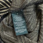 Gabby Skye  Metallic Gold Black Velvet Diamond Argyle 3/4 Sleeve Sheath Dress 6 Photo 6