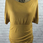 Dress Barn  Scoop Neck Cinched Side Top Photo 0
