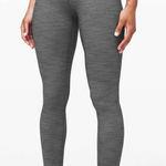 Lululemon Women’s Align Pant II 25 Mini Heathered Herringbone Black White 8 Photo 0