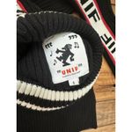 Unif Women's  Black Ribbed Turtleneck, Sz: Small (b19) Photo 3