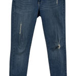 Paige  Boyfriend Canyon Low Rise Y2K Jeans Raw Hem Womens 25 Distressed Zip Fly Photo 0