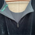 Ralph Lauren LRL Lauren  Womens Shirt Blouse Black Velvet Cold Shoulder Plus 3X Photo 6