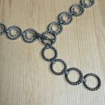 VTG Women’s Chain Belt silver tone Western Cowgirl Cowboy M/L Adjustable Photo 1