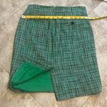 J.Crew  No. 2 Pencil Skirt Green Tweed High Rise Knee Length Lined Size 2 Photo 5