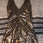 Tobi Gold Sequin Bodycon Mini Dress Photo 0