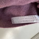 ZARA fuzzy knit mauve purple fitted mini halter dress women’s large sleeveless Photo 4