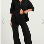 Show Po Tommy Knit Button Through Top in Black NWT Photo 0