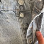 ZARA  High Rise Denim Shorts gray  Photo 3