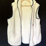 Weatherproof sherpa fleece sleeveless vest with hood pockets woman's size XL Photo 0