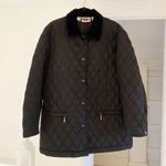DKNY Jeans Vintage Y2K Quilted Barn Jacket Size P Black Photo 6