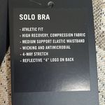 FourLaps Solo Sports Bra New With Tags Blush Coral One Shoulder Pink Size M Photo 3