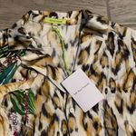 Oversized Shirt in Tristan Print Tell Your Friends Tan Size M Photo 5