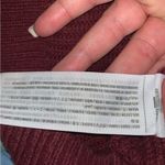 Hollister  Burgundy Knit Crewneck Sweater size XS Photo 6