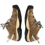 Keen  Brown Leather Lace Up Hiking Shoes Sneakers Women's Size 7 Photo 5