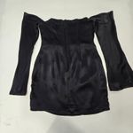 Camila Coelho Charlie Mini Dress in Black Photo 12