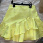 Bebe Yellow Zebra Skirt Photo 0