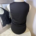 Black Muscle Tee with Graphic Design Photo 7