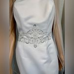 David's Bridal David’s bridal 👰 Elegant White Strapless Wedding Gown with Veil & Tiara Set Photo 1