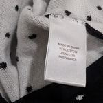 CeCe 3/$20 🔖 |  Black and White Polka Dot Short Sleeve Top Photo 5