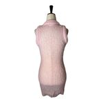 Lovers + Friends Lovers‎ And Friends Dress Women XS Pink Open Knit Lilith Mini Sexy Beach Party Photo 3