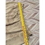 New York City Design Co pleated floral print midi skirt elastic waist women 1X Tan Photo 6