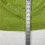Joni B women's sz 1X embroidered lime‎ green jacket Maximalist, intricate Photo 5