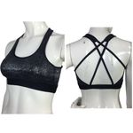 Zella  Body Yoga + Studio Black Radiant Low Impact Sports Bra Size S Black Photo 1