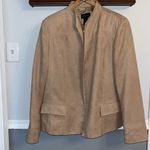 Vintage blazer faux suede soft open front blazer jacket coat dress jacket Size 18 Photo 1