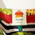 Farm Rio  Tropical Fair Linen Mini Dress Anthropologie Size Small S Photo 2