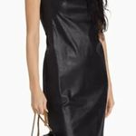 Spanx NWT : Leather-Like Combo Fitted Dress - 20393R Medium Photo 2