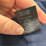 Ann Taylor Navy Blue Mid Rise Slim Fit Trouser Dress Pants Womens Classic Preppy Photo 8