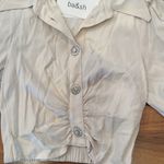 Ba&sh  kiss shirt off white‎ button up viscose lyocel blend size XS chic Photo 1