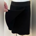 J.Crew  Black Layered Ruffle Shirt. 80% Wool Elastic Waist Thick Material… Photo 6