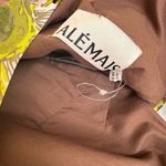 ALEMAIS WINNIE MIDI DRESS CHOCOLATE/FLORAL SIZE 2 NWT Green Photo 7