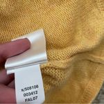 Old Navy BOGO Vintage Y2K  Ribbed Babydoll Yellow Sweater Size Medium Photo 5