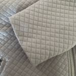 Torrid  size 3 moto jacket quilted gray grey womans cute biker gorp rock grunge Photo 8