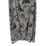 Disturbia Gloriana Floral Print Chiffon Midaxi Wrap Dress size 8 Midi Maxi NWT Gray Photo 5