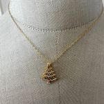 Giani Bernini 18K Gold Over Sterling Silver Christmas Tree Necklace Photo 1