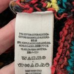 Free People  Wild Wild West Multicolor Aztec Knit Belted Fringe Trim Cardigan Photo 5