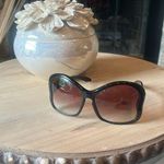 Prada  
Butterfly Frame Sunglasses SPR 18I Black/Burgundy Photo 3