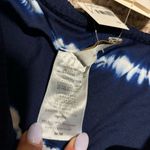 Becca NWT  Tie Dye Blue French Cut High Waisted Bikini Bottoms- Size Medium Photo 8