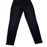 Betabrand XS Short Petite Skinny Leg 4-Pocket Yoga Denim Jeans Pull On Black Photo 0