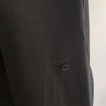 IMAN Womens Shirt Black Diamante Collar Size Medium Black long Sleeves New Photo 4