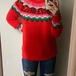 Jingle Bell Christmas Sweater Red Photo 0