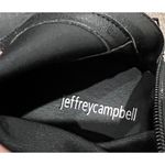 Jeffrey Campbell  Break Thigh High Boots Black Size 9 Photo 4