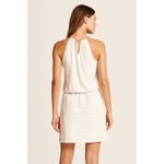 White House | Black Market | Halter Chain Blouson Drop Waist Dress Size S | NWT Photo 1